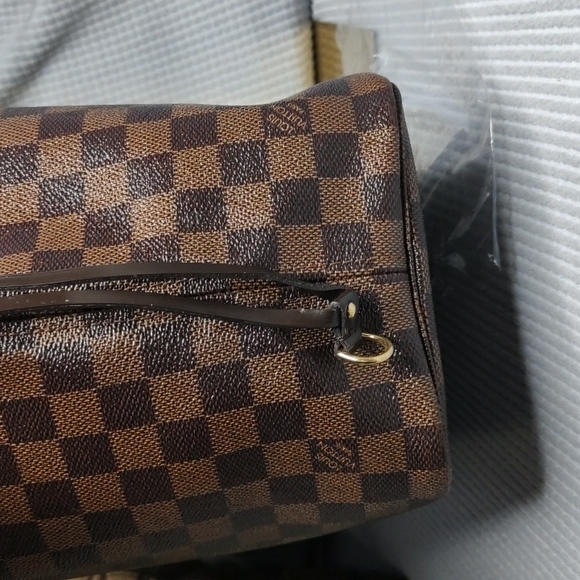 ,❌❌SOLD❌Authentic Louis Vuitton even never full MM LV tote bag brown - Picture 7 of 17